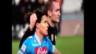 Cavani vs Chiellini and finally fair play [upl. by Jacoby]