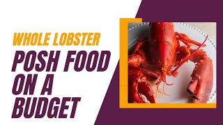 Dining on a budget fully cooked lobster 🦞 from farmfoodsuk farmfoods [upl. by Iorgos]