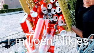 1 jaar  1 miljoen blikjes Met statiegeld bomen planten The Million Cans Challenge [upl. by Esmerelda]