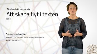 Att skapa flyt i texten del 4 [upl. by Hasseman]