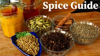 BEGINNERS GUIDE TO SPICES FOR INDIAN COOKING ESSENTIAL amp NON ESSENTIAL [upl. by Asilad]