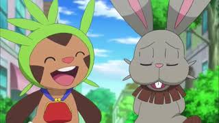 Chespin and Bunnelby city adventure [upl. by Granese621]