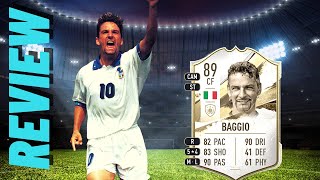 5⭐Skiller 89 Baggio FIFA 23 Player Review [upl. by Gustave279]