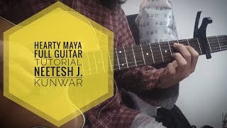 Hearty Maya  Easy Guitar Lesson  Neetesh Jung Kunwar [upl. by Adnoval]