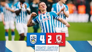 HIGHLIGHTS  Huddersfield Town vs Middlesbrough [upl. by Arras]