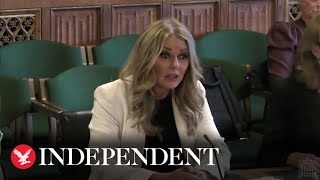 Carol Vorderman says she was disgusted by two Tory ministers during committee appearance [upl. by Nosloc]