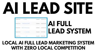 AI Lead Site Profits Review Bonus  Local AI Full Lead Marketing System With Zero Local Competition [upl. by Enajiram]