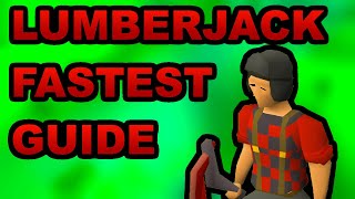 OSRS Lumberjack Outfit Guide  Get 99 Woodcutting Faster [upl. by Narual]