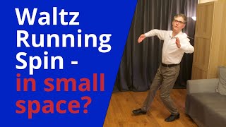 How to Dance Waltz Running Spin Turn and Routine  Dance at Home [upl. by Gisela231]