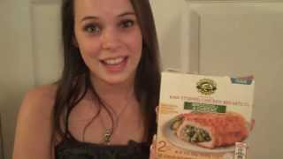 Barber Foods Stuffed Chicken Breasts Review [upl. by Cami626]