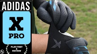 Adidas X Pro Goalkeeper Glove Review amp PlayTest [upl. by Silvan]