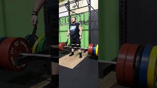 Training hard for Static Monsters Bulk rack pulls strongman deadlift training workout gym [upl. by Anaitsirk]