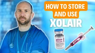 XOLAIR Injection How To Administer For Maximum Efficiency [upl. by Ardied]