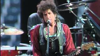 Bob Dylan  Across The Borderline Live at Farm Aid 1986 [upl. by Ravaj]