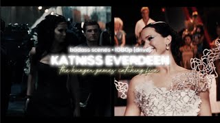 Badass Katniss Everdeen THG CATCHING FIRE  scene pack  1080p  No BG Music  Logoless [upl. by Perusse]