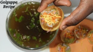 Pani puri in Kannada  ಪಾನಿಪುರಿ  ಗೊಲ್ ಗಪ್ಪಾ  Golgappa Recipe in Kannada  Rekha Aduge [upl. by Shawnee]