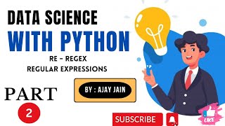 Regex2absolutebasics Data Science With Python HINDI [upl. by Machute338]