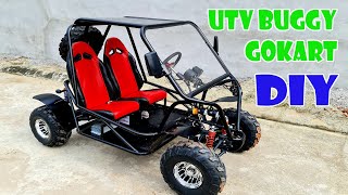 Build a Buggy UTV Go kart at Home  Electric Car DIY  Tutorial [upl. by Enelym270]