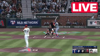 MLB LIVE🔴 Arizona Diamondbacks vs Texas Rangers  Sep 10 2024 MLB Full Game  MLB 24 EN VIVO [upl. by Muna525]