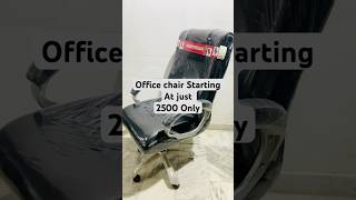 Office Chair starting 2500 interiordesign luxurylifestyle furniture viralvideoofficechair [upl. by Enehpets]