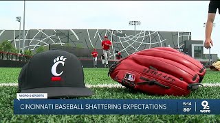 Cincinnati Baseball defying odds during first year in Big 12 [upl. by Alilahk]