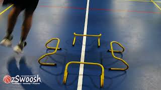 Great Hurdle Agility Footwork Drills for Basketball Players [upl. by Latia674]