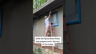 Part 1 Painting a home with Peppercorn 7674 by sherwinwilliams [upl. by Ettenahc]