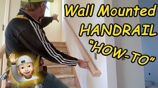 How to Install Wall Mounted Handrail 3 CODE Requirements explained [upl. by Ahtan]