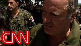 Christiane Amanpour meets Ratko Mladic  the Butcher of Bosnia [upl. by Tito]