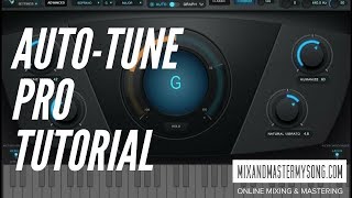 AutoTune Pro Tutorial [upl. by Dnallor229]