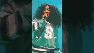 Nobody gets me SZA youtubeshorts youtube sza [upl. by Kenweigh714]