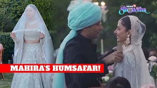 Pakistani Actress Mahira Khan Marries Entrepreneur Salim Karim In An Intimate Ceremony  Viral Video [upl. by Ocicnarf]