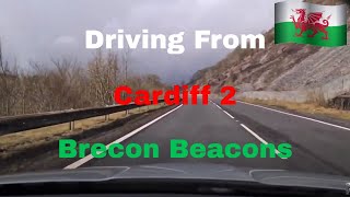 Driving from Cardiff to Brecon Beacons [upl. by Maribelle]