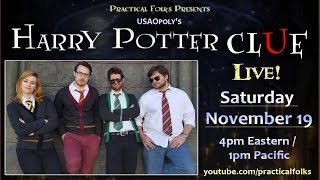 Harry Potter Clue LIVESTREAM Announcement [upl. by Lsiel]