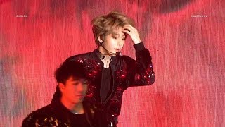 4K 181010 몬스타엑스 MONSTA X 형원 HYUNGWON 무단침입 Rock version [upl. by Joanie]