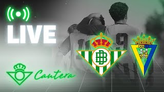 🚨 DIRECTO  Real Betis Juvenil DH  Cádiz CF  CANTERA [upl. by Rolfe]