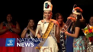 Newlycrowned queen of Mi’kmaw Summer Games entered pageant last minute  APTN News [upl. by Chapland]