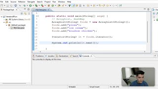 Iterator Java Tutorial 68 [upl. by Siward766]