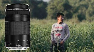 Canon 75  300mm Lens Portrait Photography with Canon 80D [upl. by Asiel468]