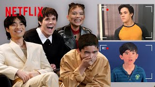 Avatar The Last Airbender Cast Reacts to Their Audition Tapes  Netflix [upl. by Boj]