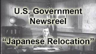 US Government Newsreel Japanese Relocation [upl. by Artema]