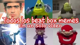 Todos los beatbox en un video 1 marianarobertomarcelorodrigomariojorge ect [upl. by Ayal]