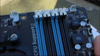 ASUS M4A89GTD PROUSB3 AM3 890GX DDR3 SATA3 60Gbs Crossfire Motherboard Unboxing amp First Look [upl. by Farland778]