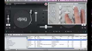 Tutorial Play your iTunes library with Vestax Spin2 and algoriddim djay [upl. by Truitt]