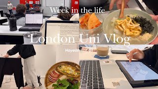 🇬🇧 London Business School Vlog  Intense week of Deadlines Galentines amp Home cooking 런던 대학생 브이로그 [upl. by Marietta]