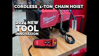 Milwaukee M18 1 Ton Chain Hoist [upl. by Dhar944]