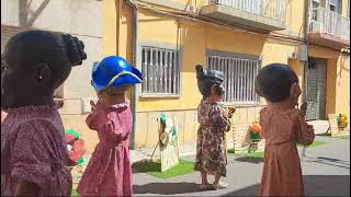 TROBADA DE GEGANTS FESTES QUINQUENNALS DULLDECONA 2024 [upl. by Ateinotna]