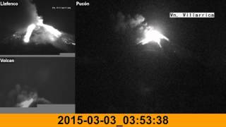 Erupción Volcán Villarrica  Marzo 2015 [upl. by Salba]