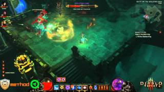 Diablo 3  Skeleton King Inferno Kill Video [upl. by Oner]