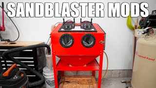 Tips to Make Your Cheap Sandblaster Perform BETTER  Harbor Freight Blast Cabinet [upl. by Cohn]